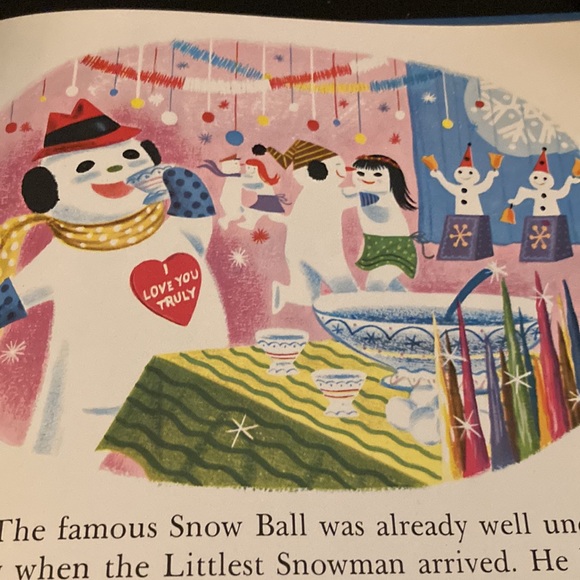 Vintage book “The Littlest Snowman “ by Charles Tazewell - Picture 5 of 13
